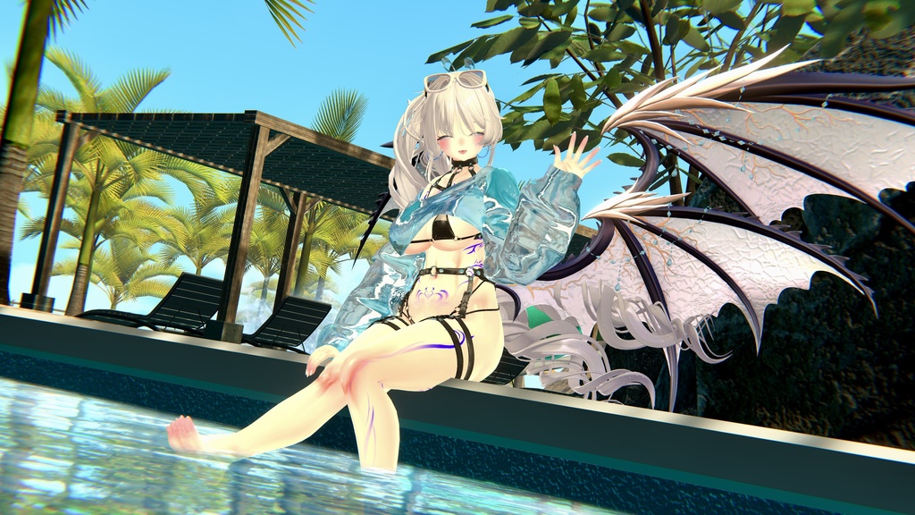 🧊わど透水マテリアル「蒼の揺らぎ」