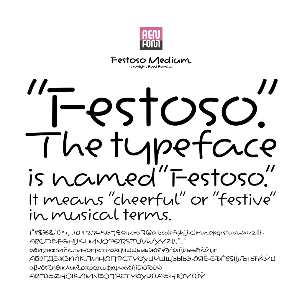 Festoso Medium