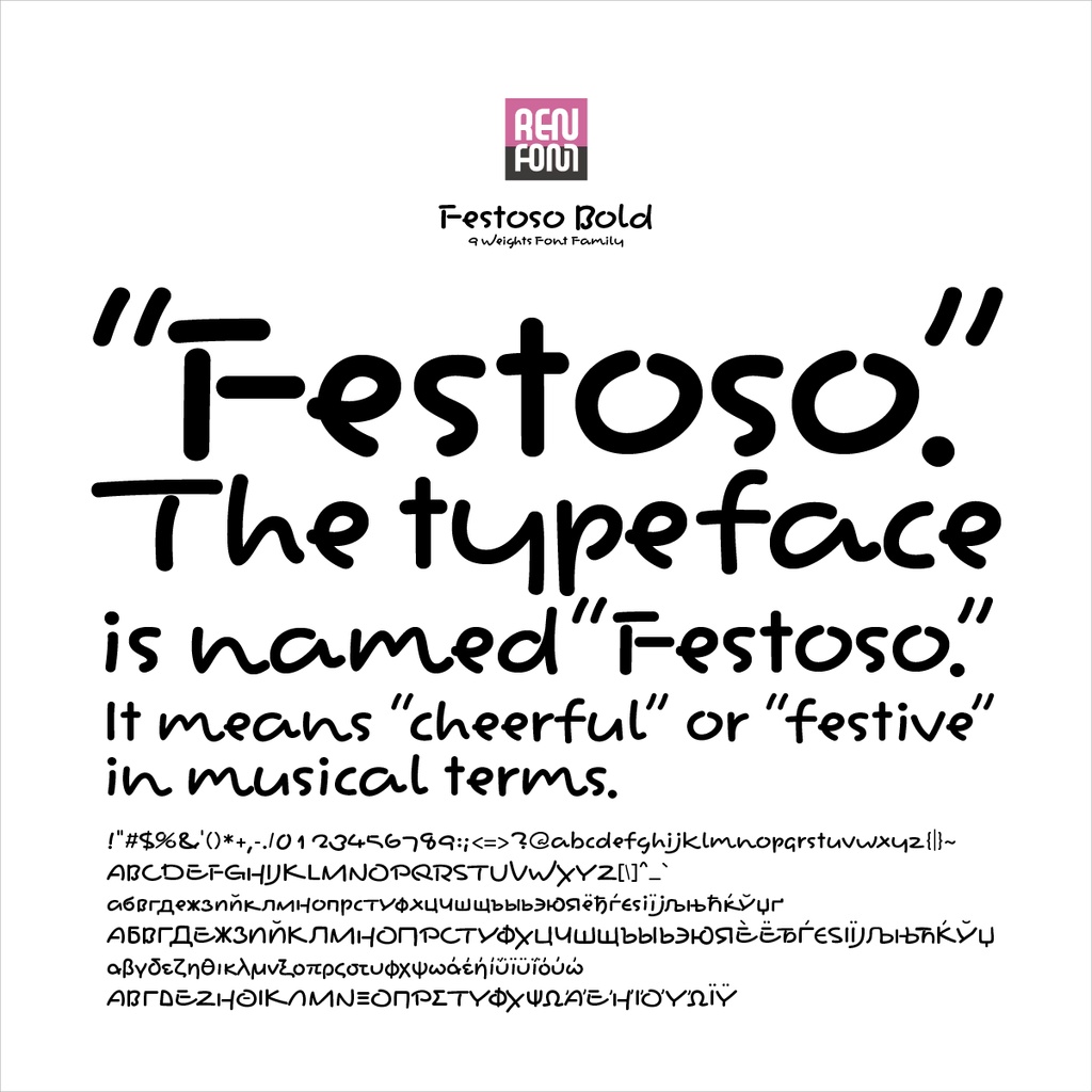 Festoso Bold