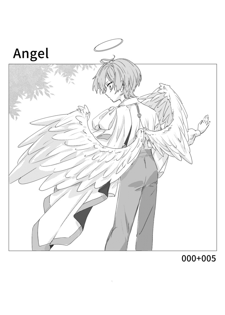 天使パロ コピー本