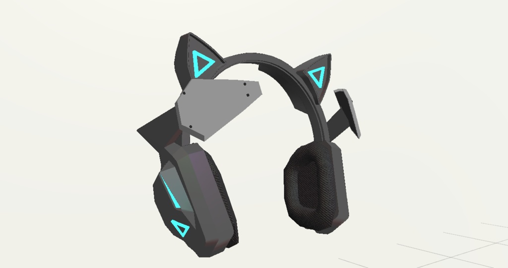 サイバーなねこみみヘッドセット