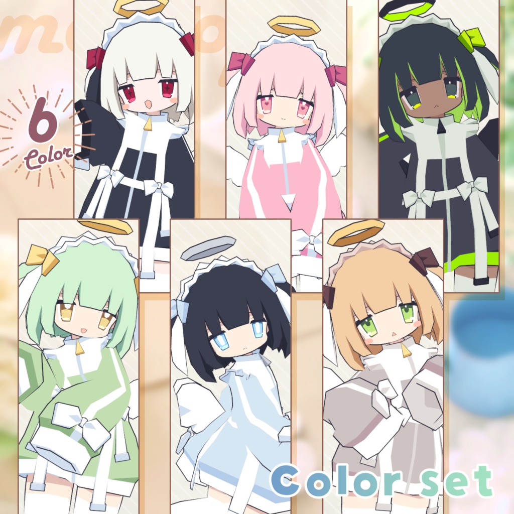 【オリジナル3Dモデル】noena -ノエナ- #motilopo