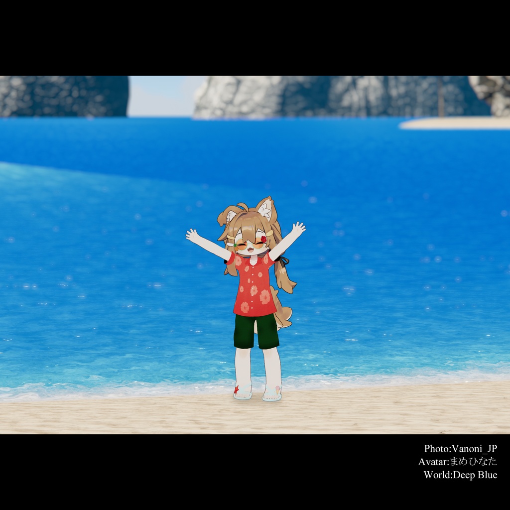 【まめふれんず/胴長パグ対応】シンプルアロハ【パグの稚魚も対応】