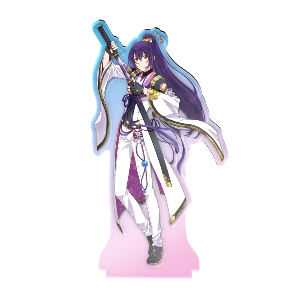天崎義経 キービジュアル02 オーロラアクリルスタンド