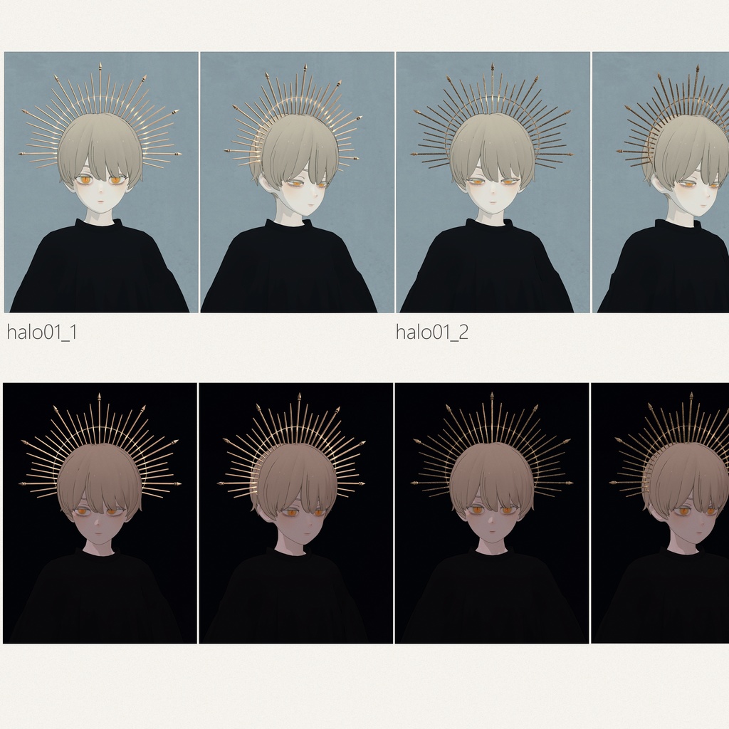 Halo crown∴VRChat想定