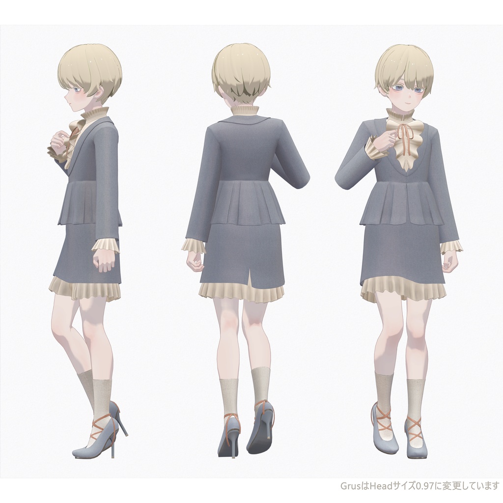 Grus対応∴peplumsuit&frilldress(remake)