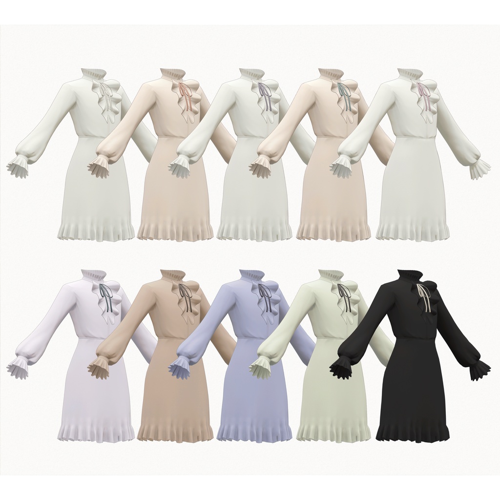 Grus対応∴peplumsuit&frilldress(remake)