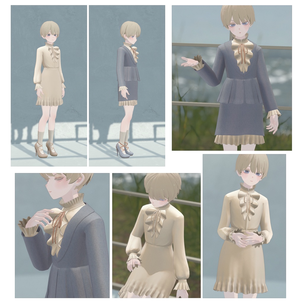 Grus対応∴peplumsuit&frilldress(remake)