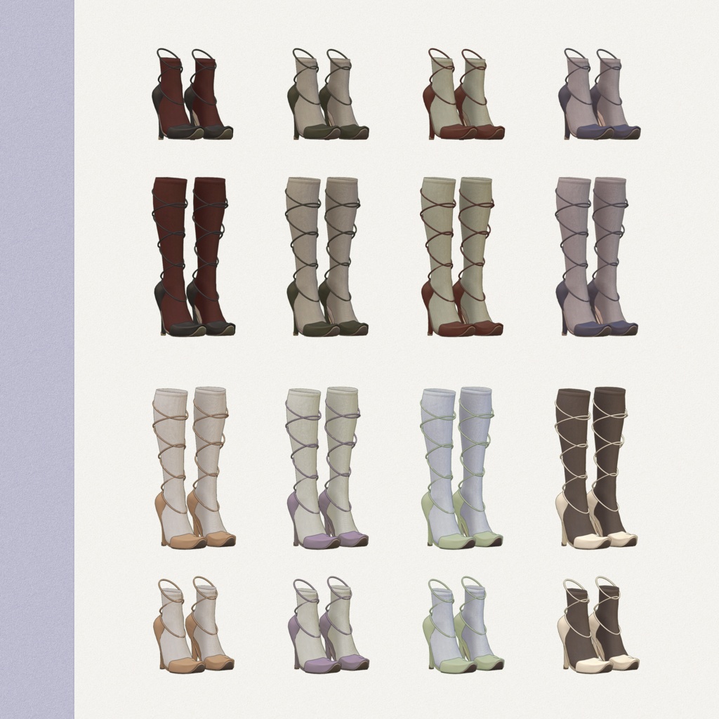 4アバター対応∴TrellisShoes