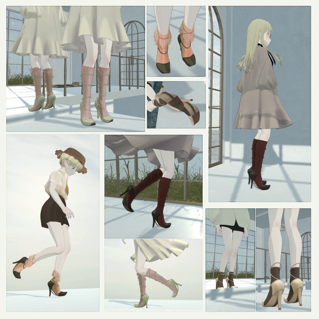 4アバター対応∴TrellisShoes