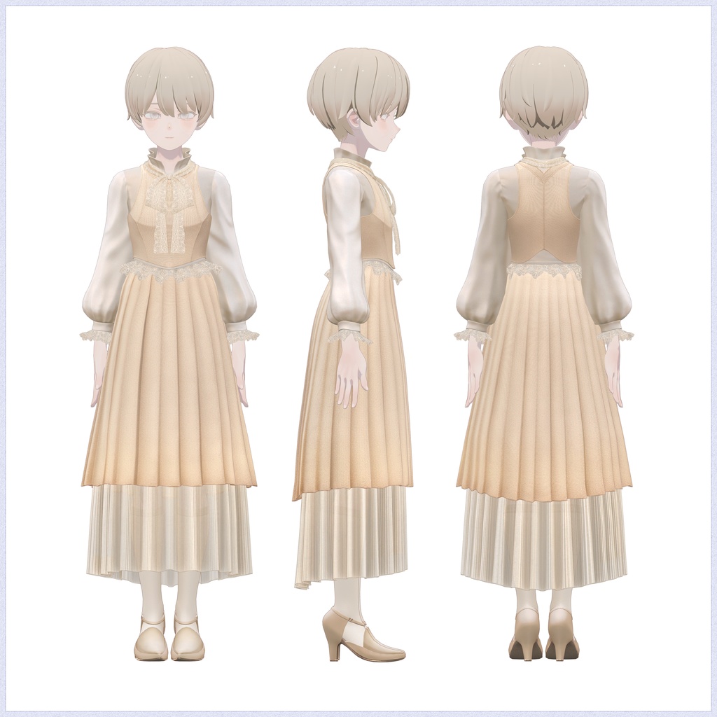 Grus対応∴Veined Pleated Bouquet