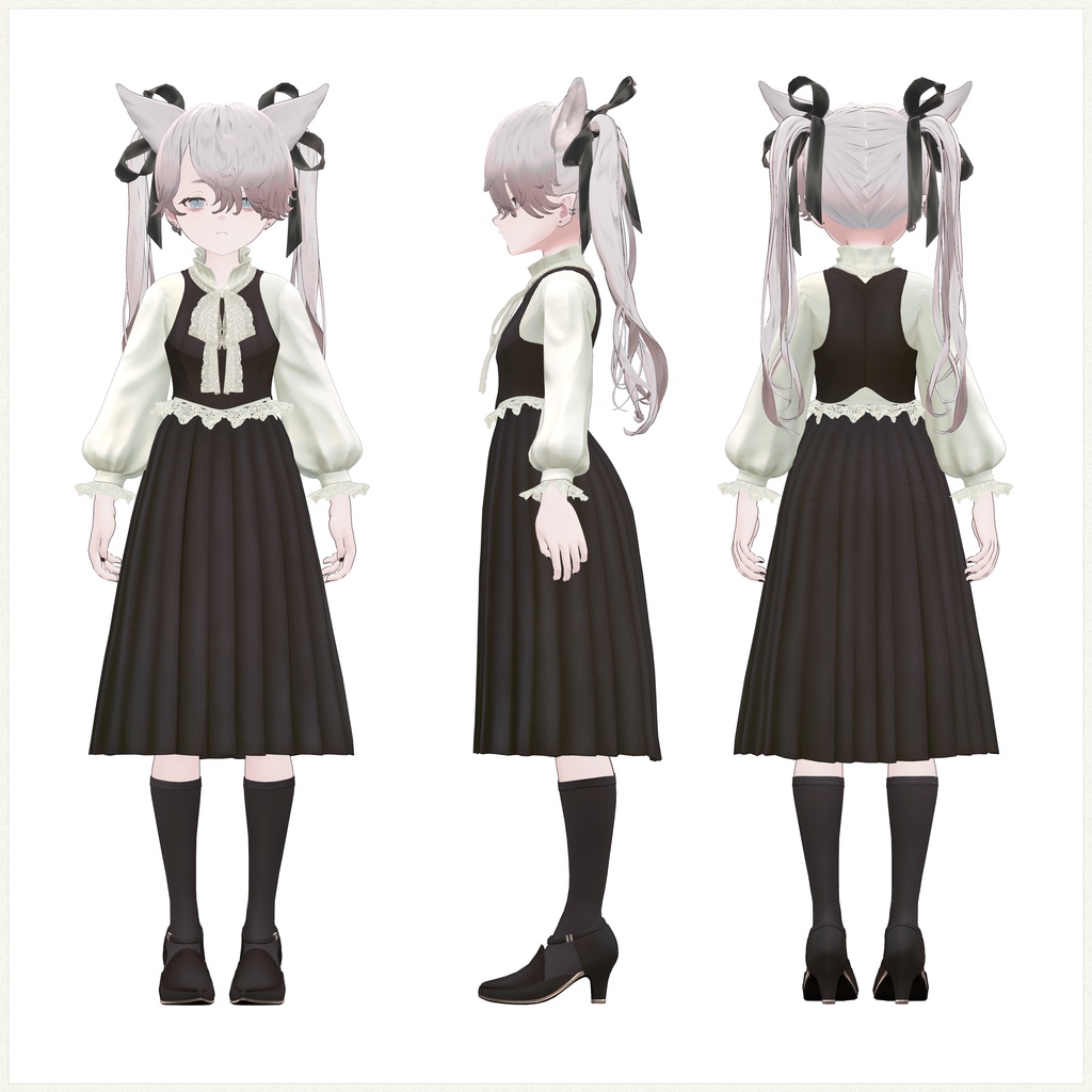 4アバター対応∴Veined Pleated Bouquet