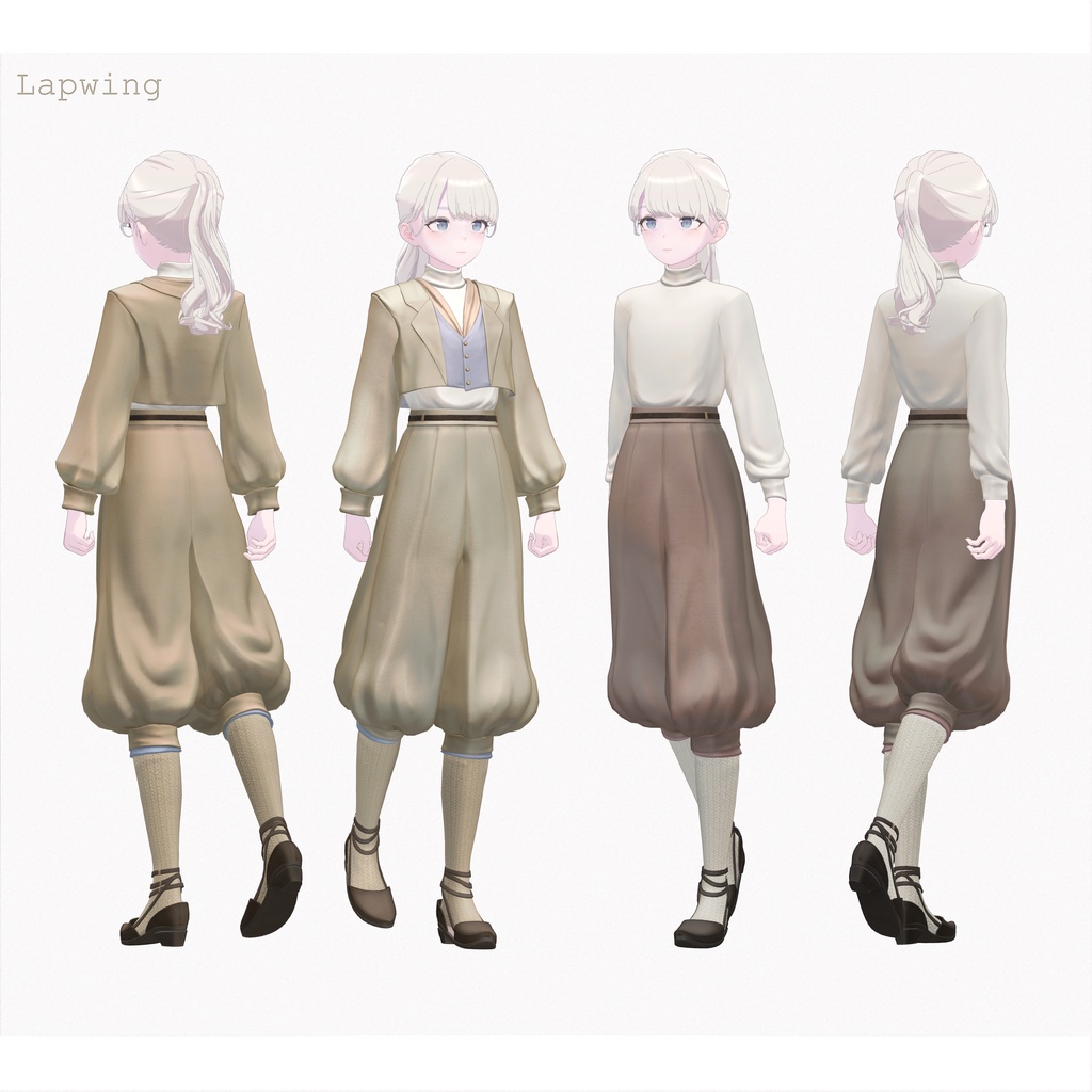 4アバター対応∴QuietLeucot/Co-ord-01