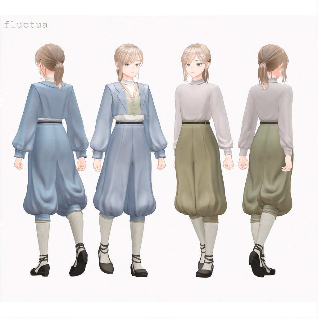 4アバター対応∴QuietLeucot/Co-ord-01