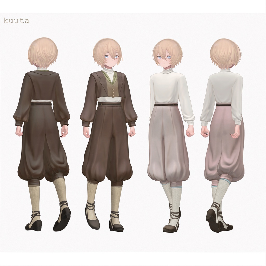 4アバター対応∴QuietLeucot/Co-ord-01