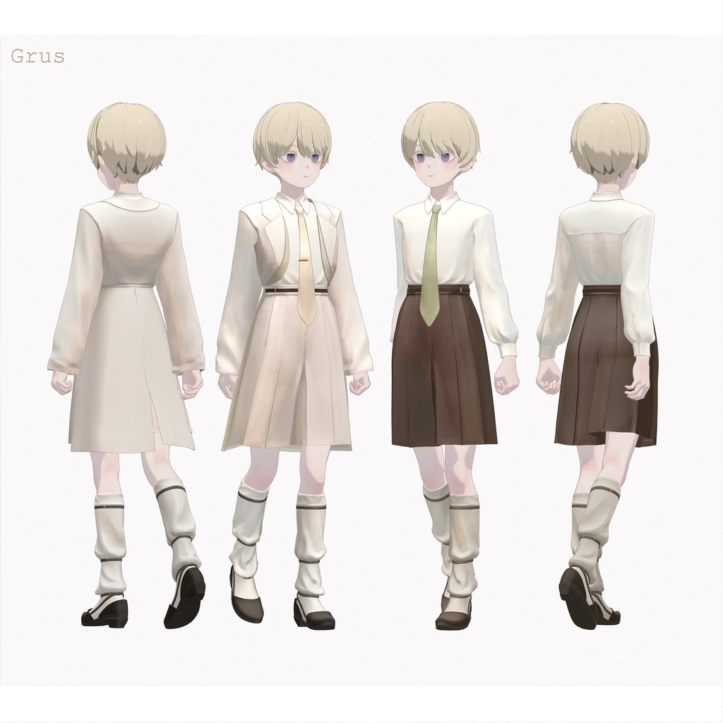 4アバター対応∴QuietLeucot/Co-ord-02