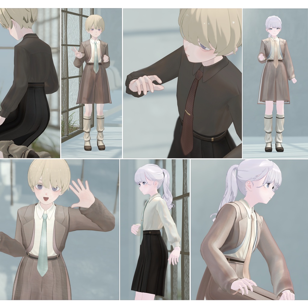 4アバター対応∴QuietLeucot/Co-ord-02