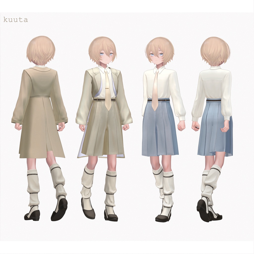 4アバター対応∴QuietLeucot/Co-ord-02