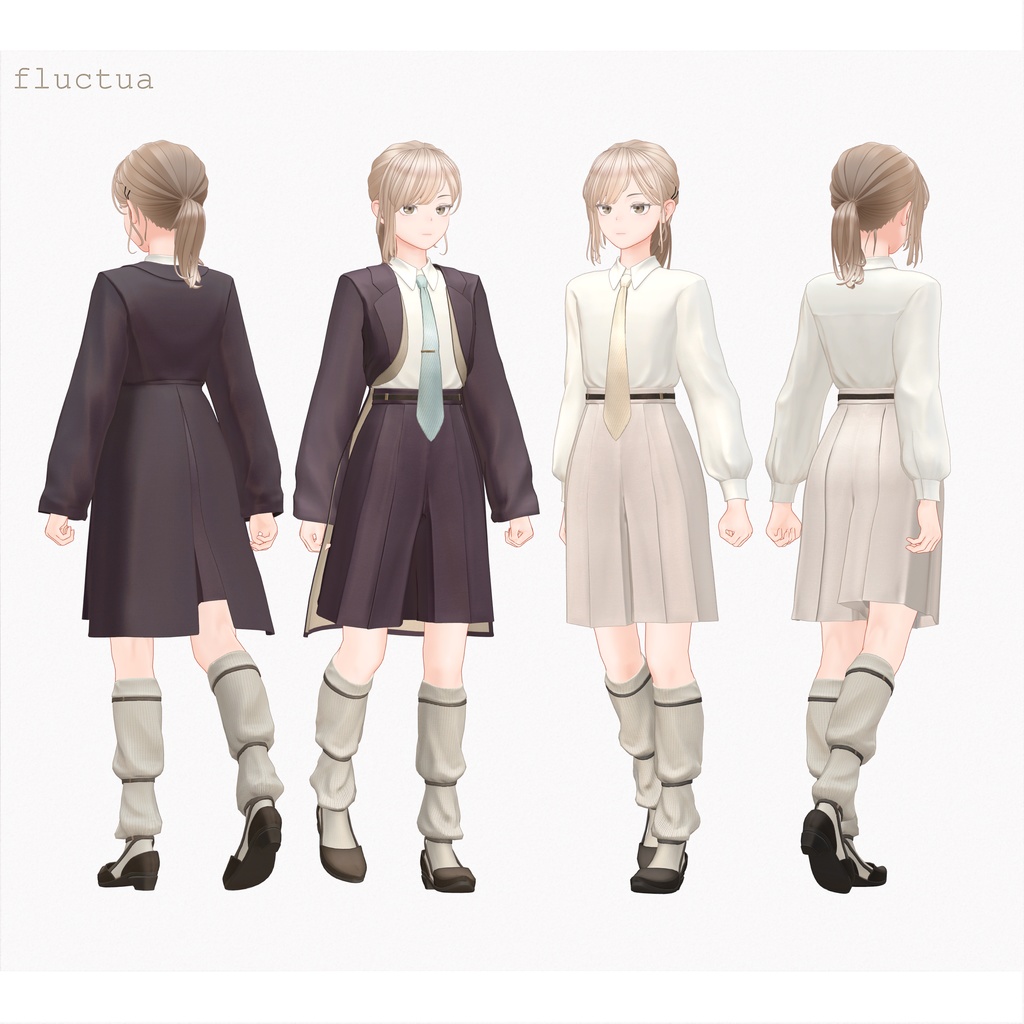 4アバター対応∴QuietLeucot/Co-ord-02