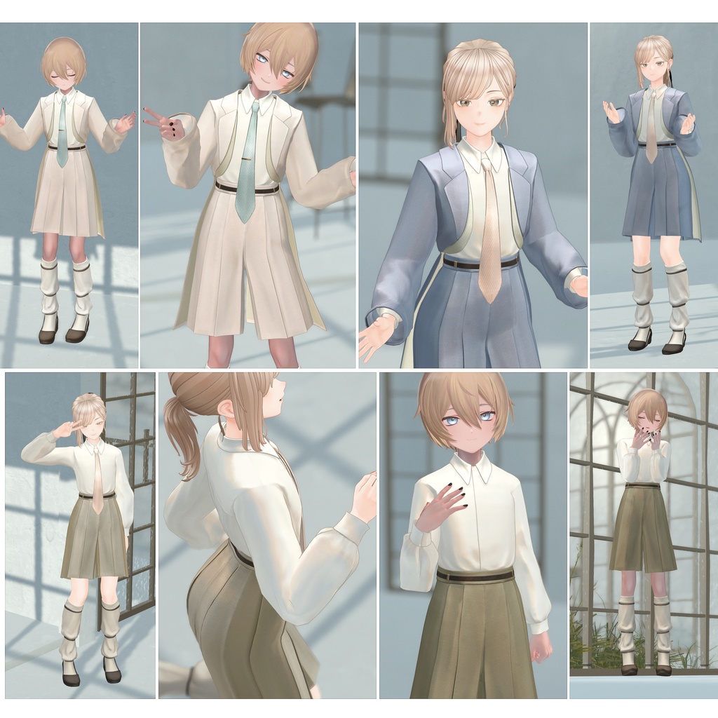 4アバター対応∴QuietLeucot/Co-ord-02