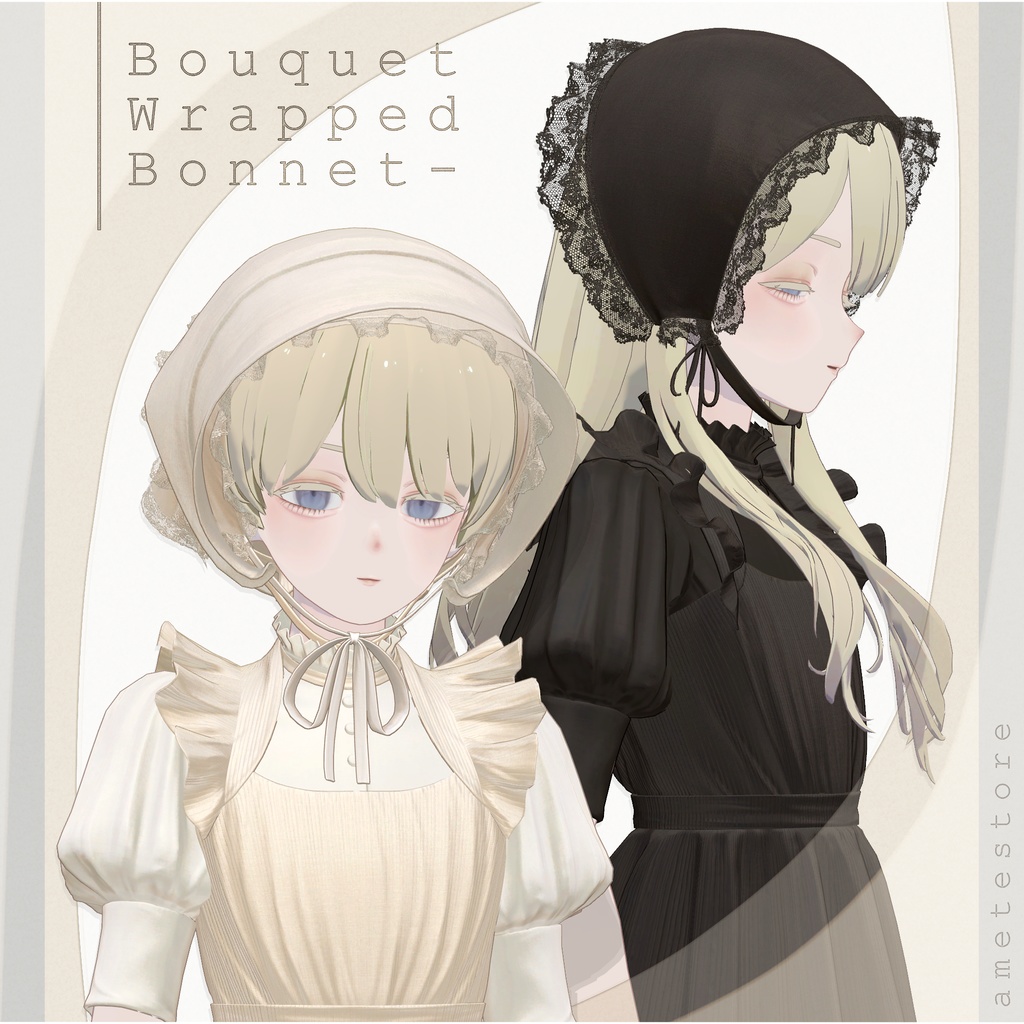 Bouquet-Wrapped Bonnet∴VRChat想定