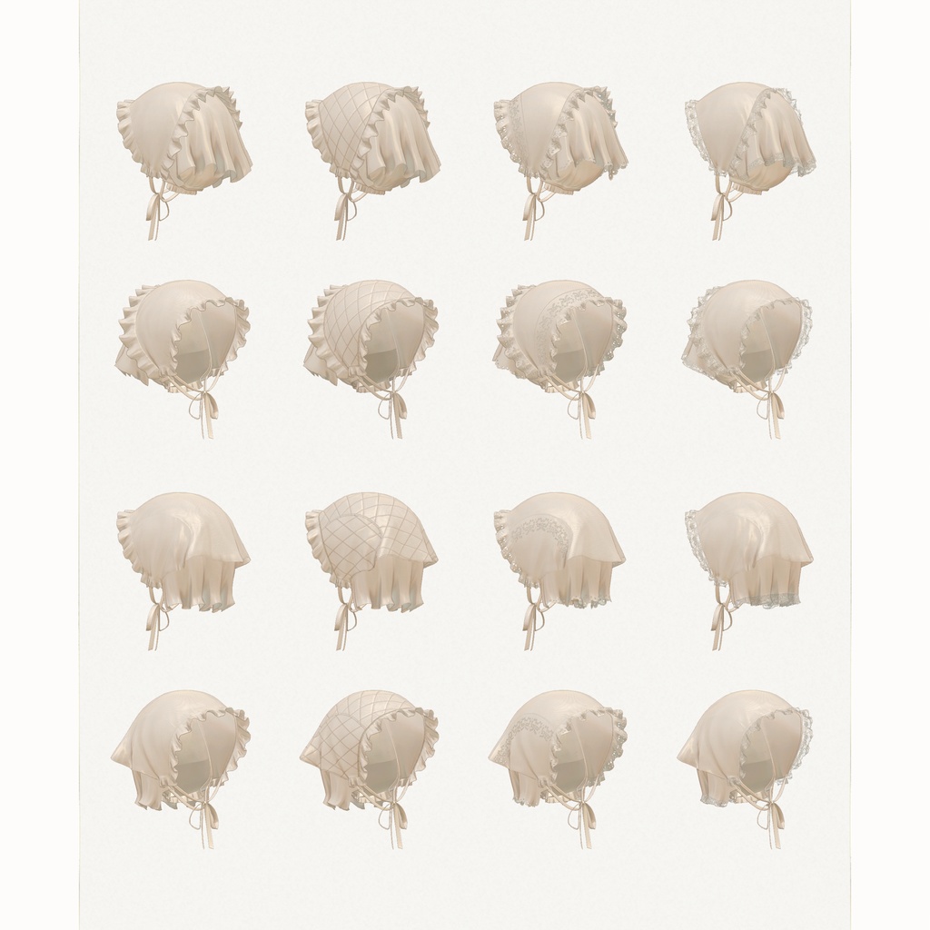 Bouquet-Wrapped Bonnet∴VRChat想定