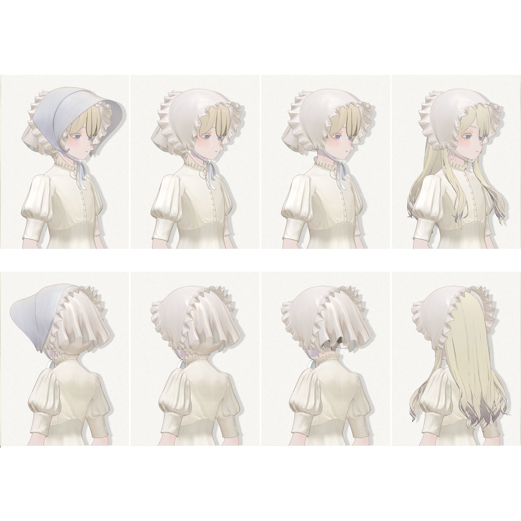 Bouquet-Wrapped Bonnet∴VRChat想定