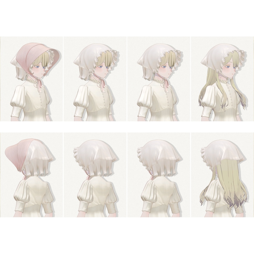 Bouquet-Wrapped Bonnet∴VRChat想定