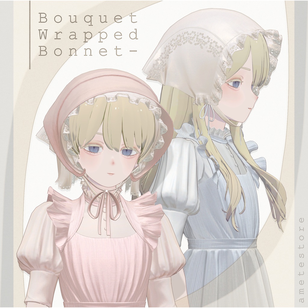 Bouquet-Wrapped Bonnet∴VRChat想定