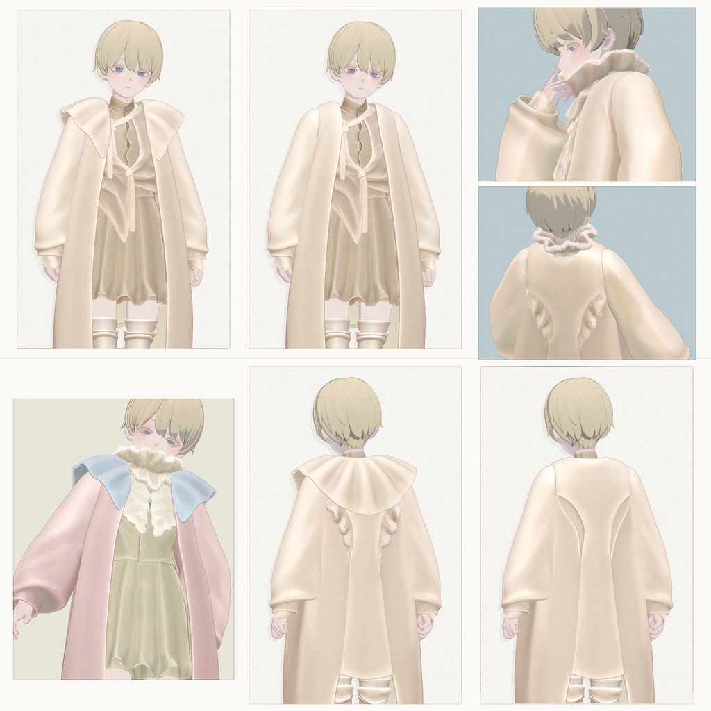 4アバター対応∴Fallen Snow Plumveil