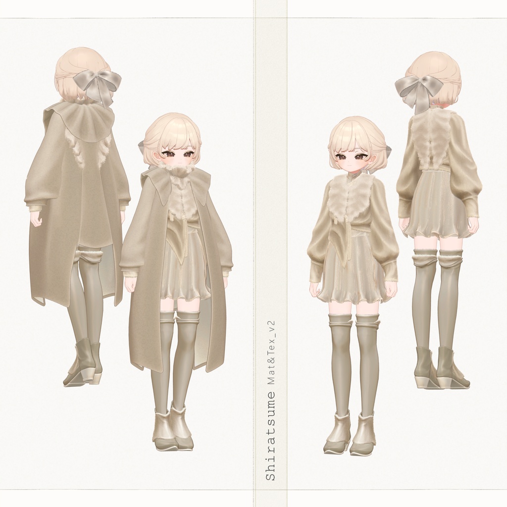 4アバター対応∴Fallen Snow Plumveil