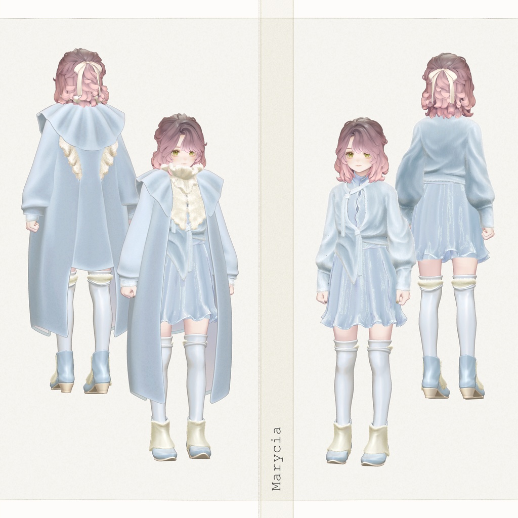 4アバター対応∴Fallen Snow Plumveil