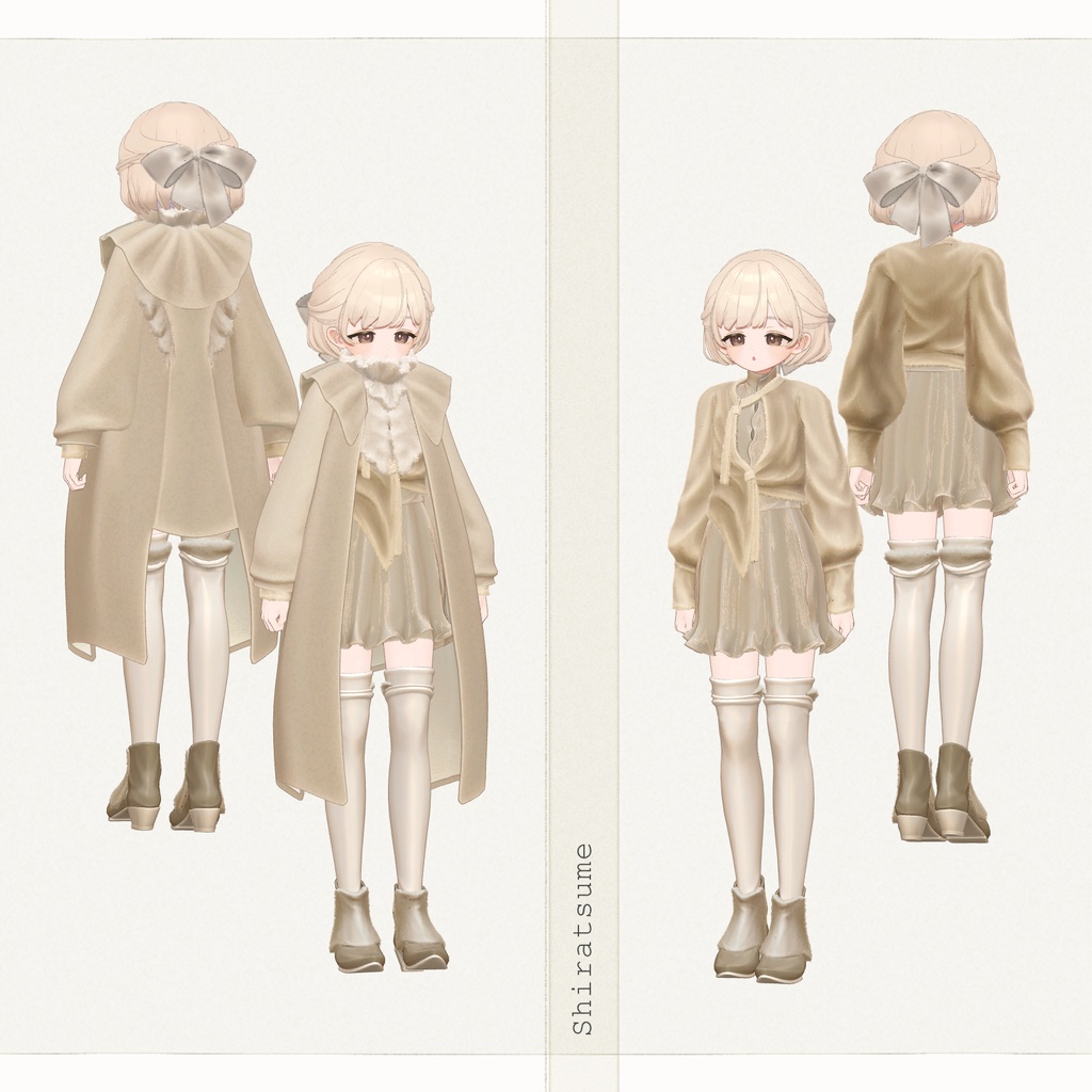 4アバター対応∴Fallen Snow Plumveil