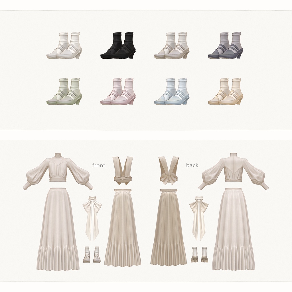 5アバター対応∴Chamber Ceremony Dress