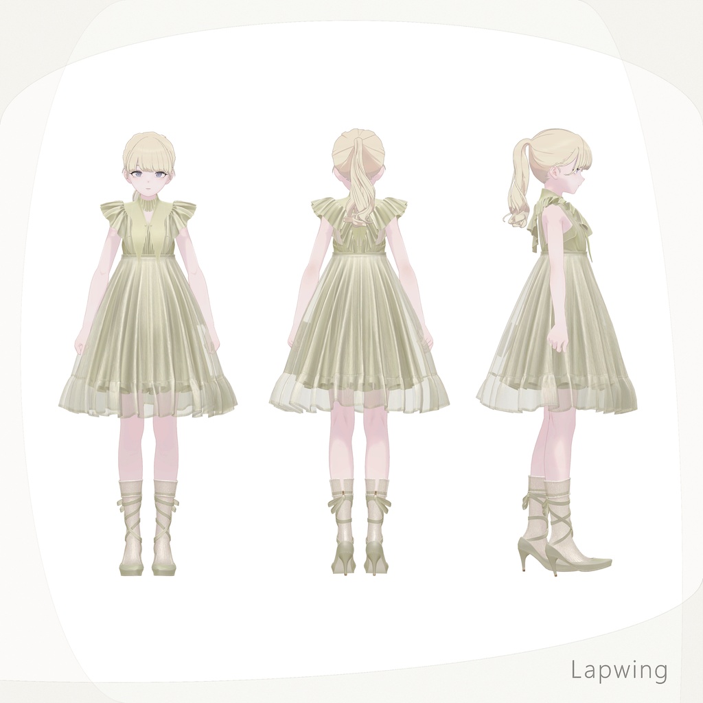 4アバター対応∴Sachet Reverie Dress