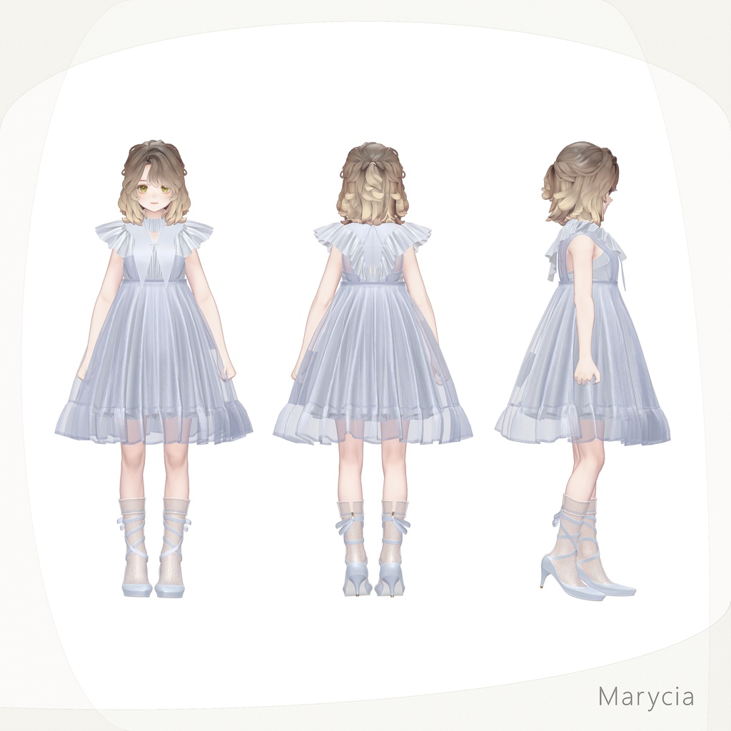 4アバター対応∴Sachet Reverie Dress