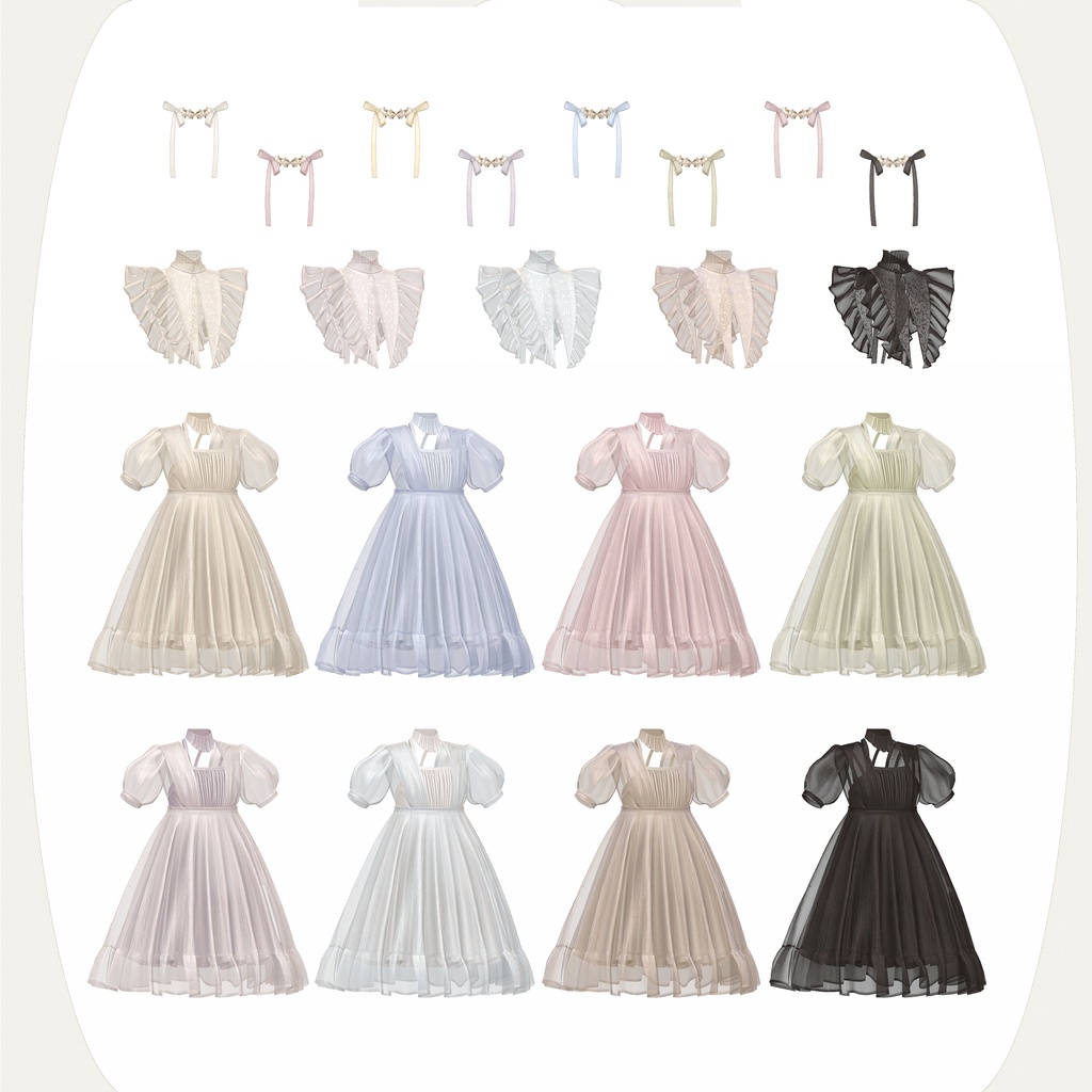 4アバター対応∴Sachet Reverie Dress