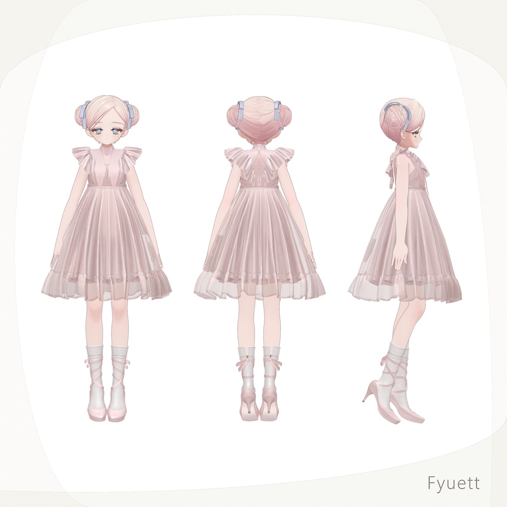 4アバター対応∴Sachet Reverie Dress