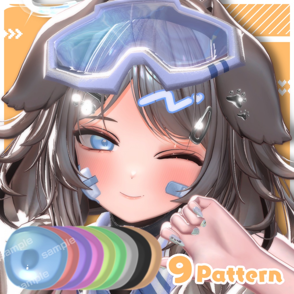 【クマリ専用】きゅるる Make&Eye texture -クマリ専用 メイク&アイテクスチャ-