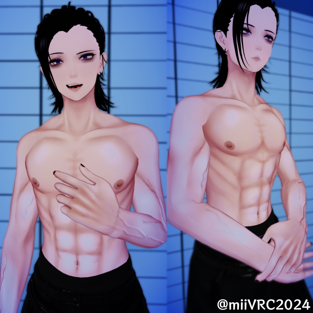 【獏専用】血管が浮き出る!ボディテクスチャ-Baku専用 Body Texture-