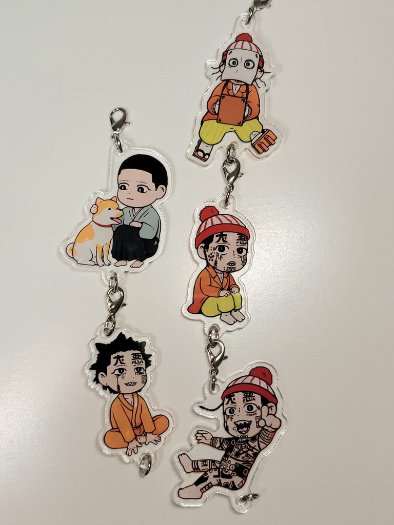 上エ地くんアクキー