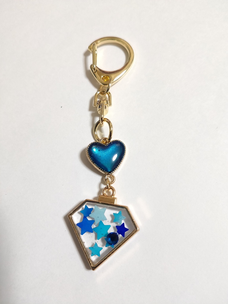 【非公式】星街すいせい モチーフキーホルダーB