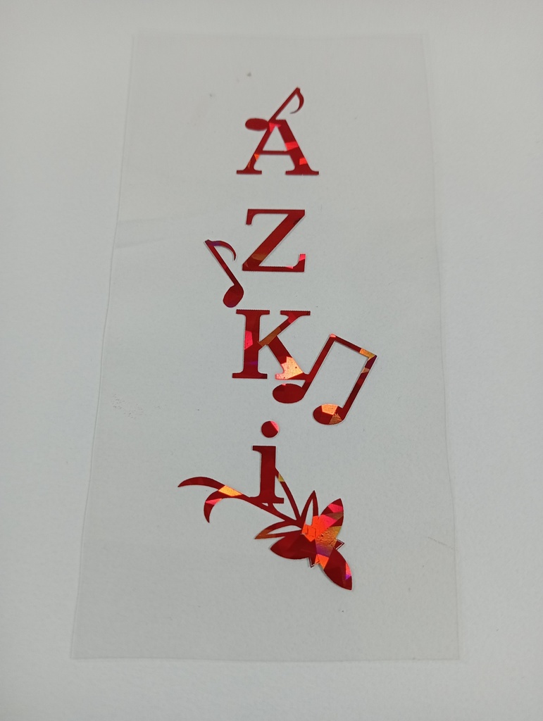 【非公式】AZKi箔押しペンラシート