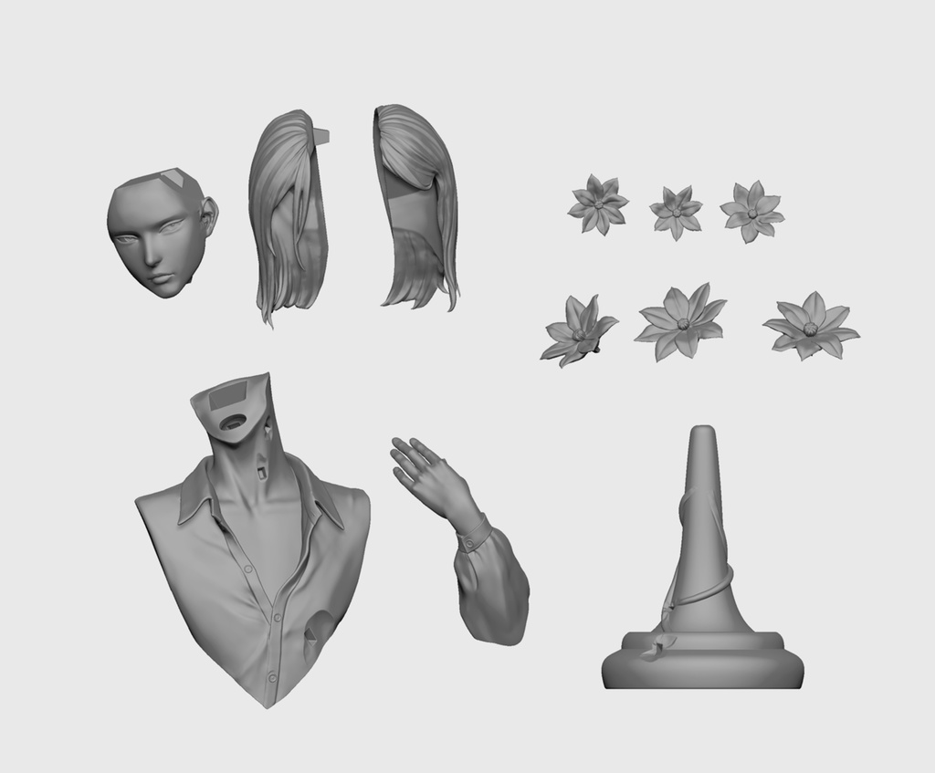 『Clematis』オリジナルガレージキット