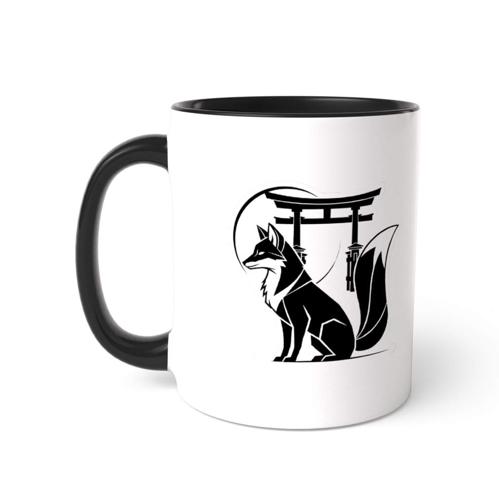狐マグカップ1