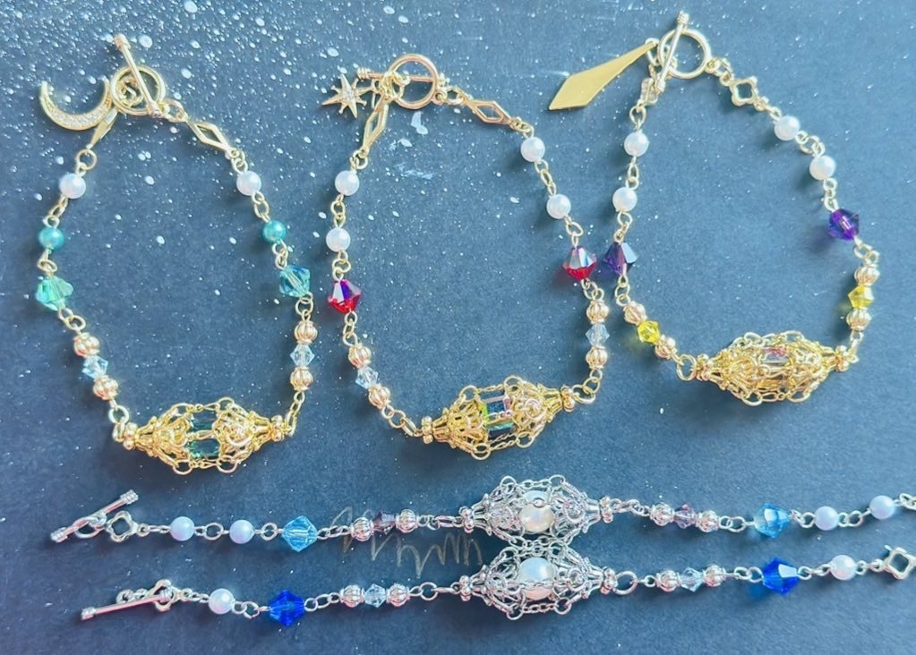 崩スタランタン風ブレスレット.ver雲上の五騎士