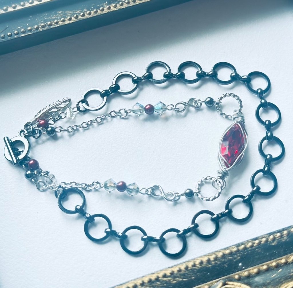 恋と深空/概念2連ビジューブレスレット