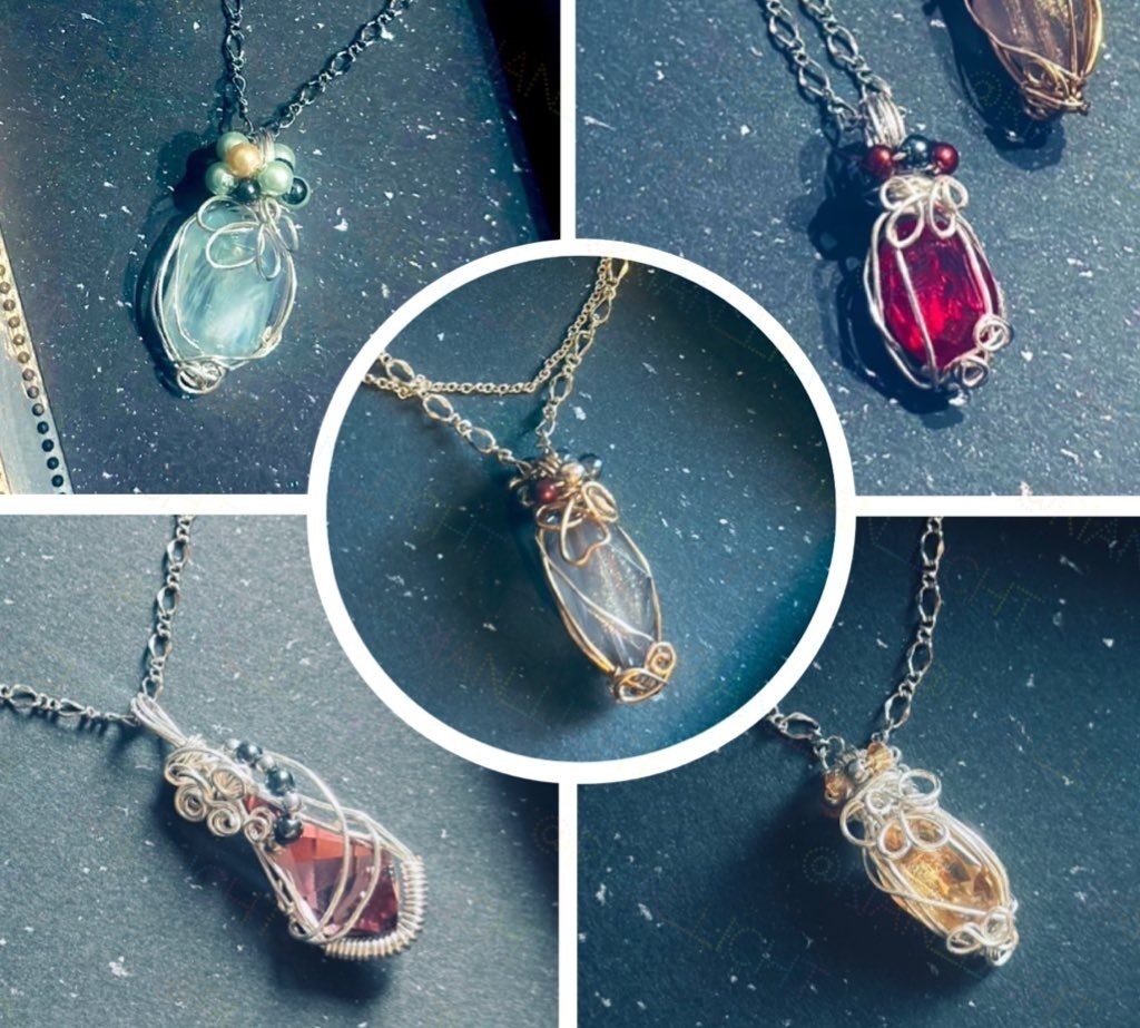 恋と深空/概念ワイヤービジューネックレス