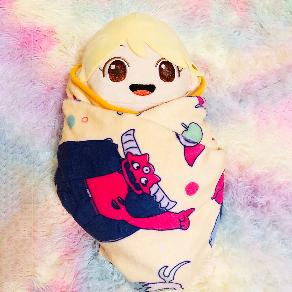 メグとばけもの-あったかブランケット(送料込)