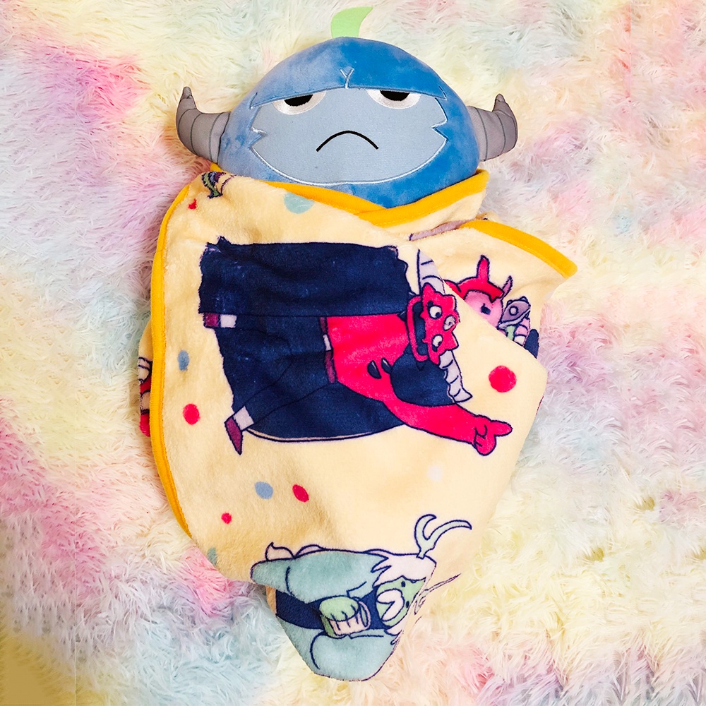 メグとばけもの-あったかブランケット(送料込)